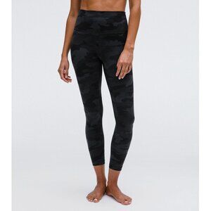 Lululemon Align™ High-Rise Pant 25" Black Camo Size 8